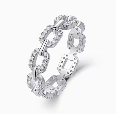 Moissanite Ring