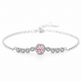 Ocean Heart Sterling Silver Bracelet