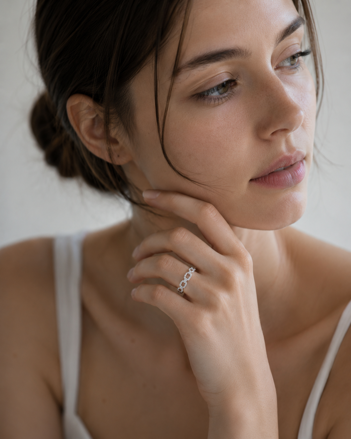 Moissanite Ring